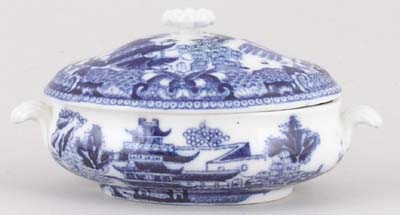 Toy Vegetable Dish c1900